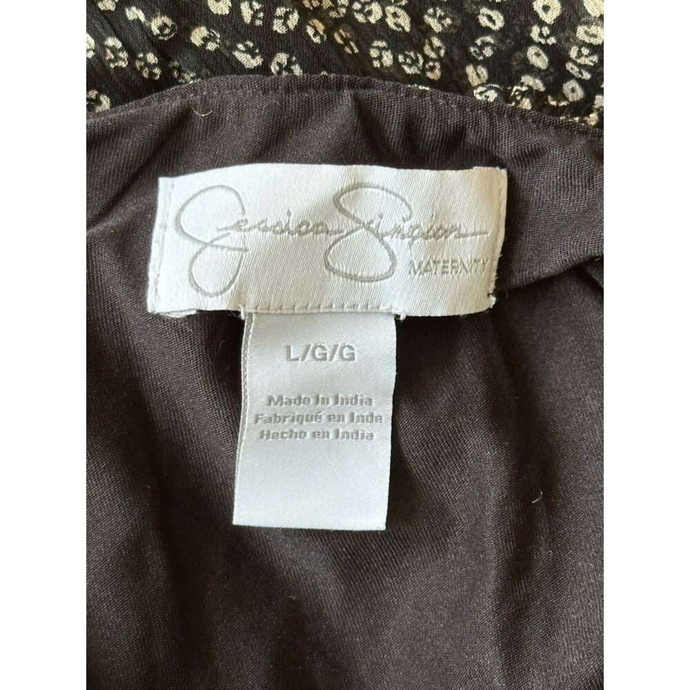 Jessica Simpson Black & White Geometric Maxi Skirt - SIZE L - LARGE - Picture 7 of 10